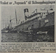 1939.09.21 - SA S02 - Vraket av Vegesack til Skipsopphuggingen
